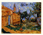 Cezanne, Paul , La cabane de Jourdan