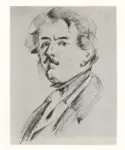 Cezanne, Paul , Portrait of Delacroix