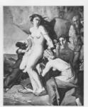 Anonimo , Chasseriau, Théodore - sec. XIX - Andromède attachée au rocher par les Néréides