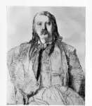 Chasseriau, Th&eacute;odore , Teophile Guatier en costume grec -