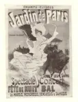 Anonimo , Cheret, Jules - sec. XIX - Jardin de Paris, spectacle Concert (Maindron 219)