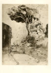 Corot, Jean Baptiste Camille , Villa Medici