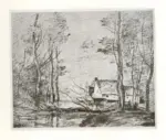 Corot, Jean Baptiste Camille , Le moulin de Cuincy