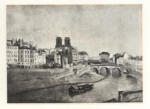 Corot, Jean Baptiste Camille , Seine au Quai des Orfèvres