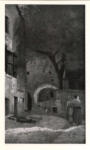 Corot, Jean Baptiste Camille , Alise-Sainte-Reine, la fontaine Jacols