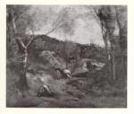 Corot, Jean Baptiste Camille , Fontainebleau, le chaos