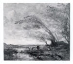 Corot, Jean Baptiste Camille , Coup de vent