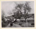 Anonimo , Corot, Jean Baptiste Camille - sec. XIX - Ansicht von Marcoussis
