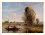 Corot, Jean Baptiste Camille , Souvenir de l'Ecluse, près Donai -