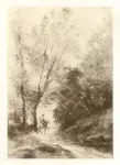 Corot, Jean Baptiste Camille , Le retour au logis (foret de Coubron)