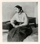 Corot, Jean Baptiste Camille , Italienne mélancholique