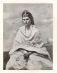 Anonimo , Corot, Jean Baptiste Camille - sec. XIX - Die junge Griechin