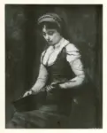 Anonimo , Corot, Jean Baptiste Camille - sec. XIX - Girl with a Mandolin