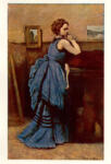 Corot, Jean Baptiste Camille , La Femme en bleu