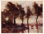 Corot, Jean Baptiste Camille , L'etang -