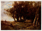Corot, Jean Baptiste Camille , Outskirts of the wood