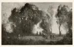 Corot, Jean Baptiste Camille , La danse des nymphes