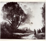 Corot, Jean Baptiste Camille , Paysage d'Italie