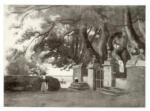 Corot, Jean Baptiste Camille , L'entrée du chateau