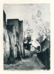 Corot, Jean Baptiste Camille , La Rue des Salues à Montmartre