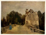 Corot, Jean Baptiste Camille , Moulin à Nantes -