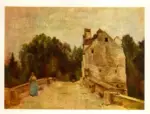 Corot, Jean Baptiste Camille , Moulin &agrave; Nantes