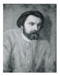 Courbet, Gustave , Portrait of the Sculptor Leboeuf