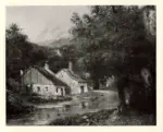 Courbet, Gustave , Cabanes dans la vallée