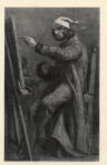 Courbet, Gustave , L'artiste à son chevalet