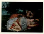 Courbet, Gustave , Les Demoiselles des bords de la Siene