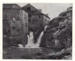 Courbet, Gustave , The old mill near Ornans