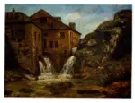 Courbet, Gustave , Le vieux moulin