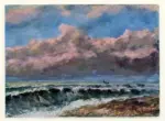 Courbet, Gustave , Marine, Envirous de Deauville
