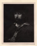 Courbet, Gustave , Bildnis des Malers W. Leibi