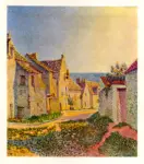 Anonimo , Cross, Henri Edmond - sec. XIX - Village street