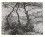 Anonimo , Cross, Henri Edmond - sec. XIX - Paysage Méditerranéen