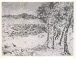Cross, Henri Edmond , Paysage au bord de la mer -