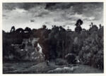Daubigny, Charles François , Paesaggio di campagna