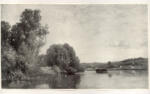 Daubigny, Charles François , The Banks of the Oise