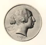 Anonimo , D'angers, Pierre Jean David - sec. XIX - George Sand