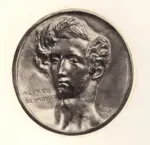 Anonimo , D'angers, Pierre Jean David - sec. XIX - Alfred De Musset