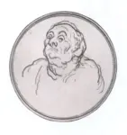 Anonimo , Daumier, Honor&eacute; - sec. XIX - T&ecirc;te d'Expression