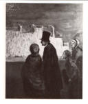 Daumier, Honoré , Les Curieux au Quai de la Seine