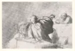 Anonimo , Daumier, Honor&eacute; - sec. XIX - Un avocat plaidant
