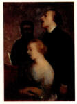 Daumier, Honoré , Le trio -