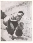 Daumier, Honor&eacute; , Le fardeau , Le fardeau -