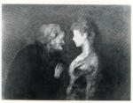Daumier, Honoré , La Confidence -
