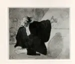 Anonimo , Daumier, Honor&eacute; - sec. XIX - Un avocat plaidant