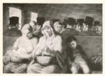 Daumier, Honoré , Le Wagon de troisième Classe