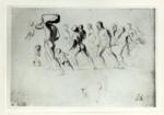 Daumier, Honoré , Schiavi nudi al lavoro